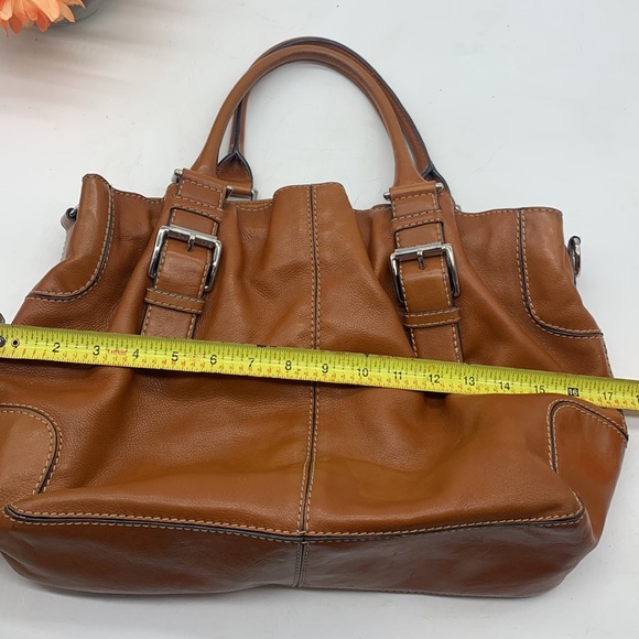 Michael Michael Kors Carmel Color Leather Satchel BRN7011C - Picture 10 of 13